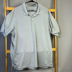 5.11 practical short sleeve gray button up polo. Size XL. EUC.